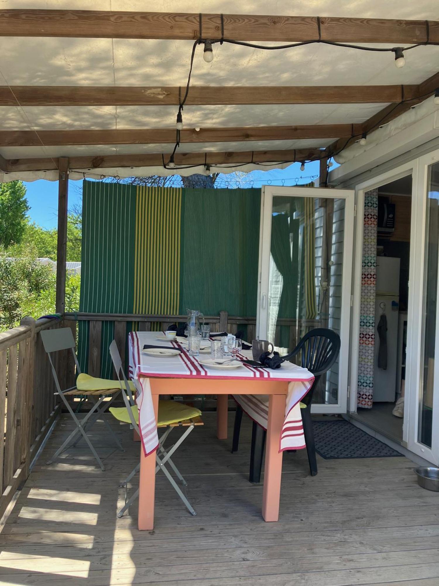 Mobil Home - Camping La Falaise Narbona Zewnętrze zdjęcie